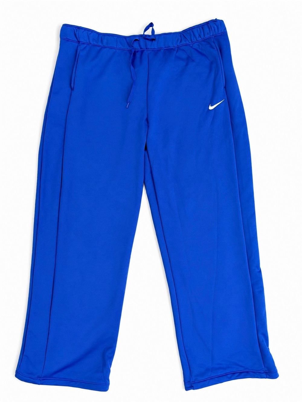 Nike Dri-FIT Women’s Wide Leg Training Pants NWT Blue XXL - Picture 2 of 4
